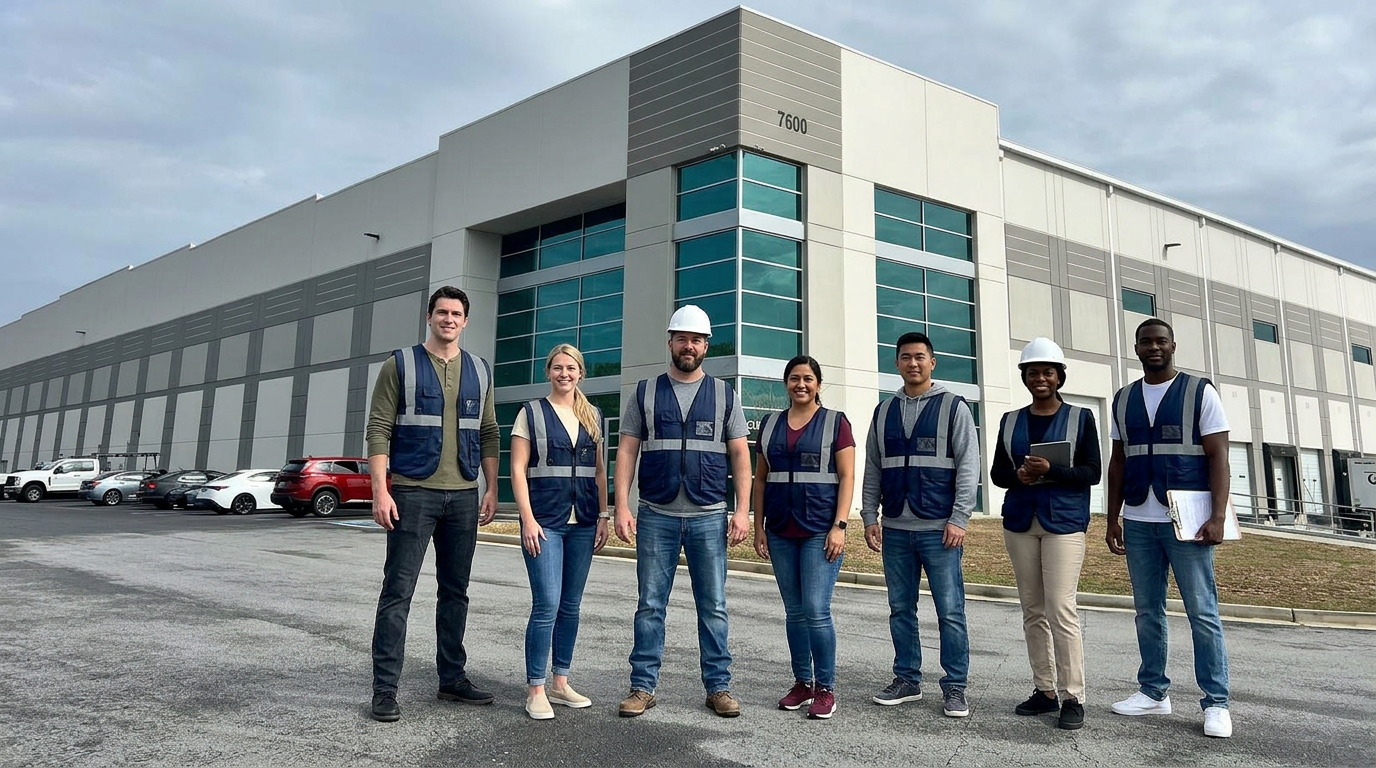 SmartLoji Atlanta depo ekibi